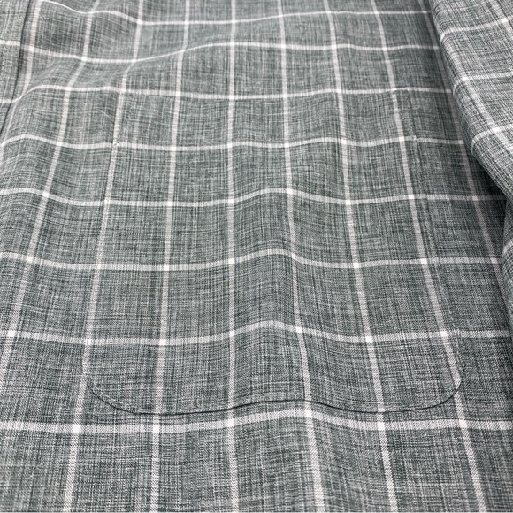 Orvis Men’s XXL Plaid Long Sleeve Shirt RN#70534 Gray 2XL Dry Wicking - Picture 3 of 6